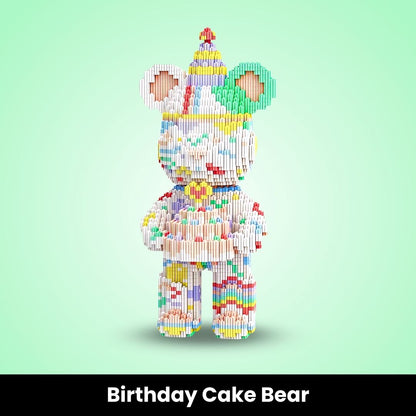 BIGGIESBEAR® Mini Baustein-Bären zum Selberbauen (3000+ Teile)